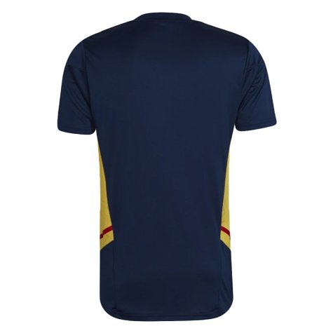 2022-2023 Arsenal Training Shirt (Navy) (BERGKAMP 10)