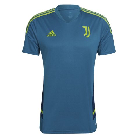 2022-2023 Juventus Training Shirt (Active Teal) (VLAHOVIC 9)