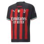 2022-2023 AC Milan Authentic Home Shirt (S CASTILLEJO 7)