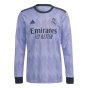 2022-2023 Real Madrid Long Sleeve Away Shirt (KROOS 8)