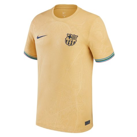 2022-2023 Barcelona Away Shirt (Kids) (DEST 2)