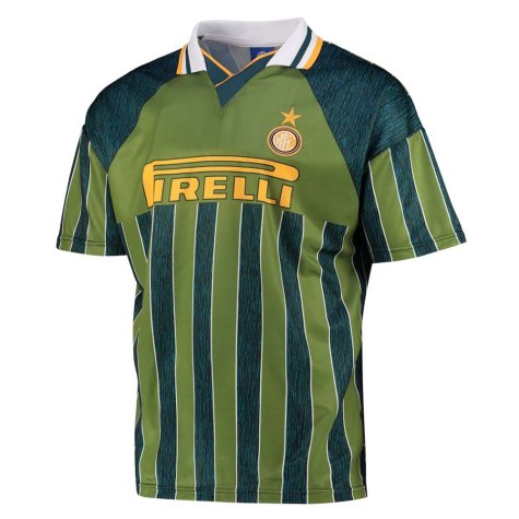1996 Inter Milan Fourth Shirt (IBRAHIMOVIC 8)
