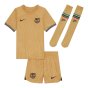 2022-2023 Barcelona Little Boys Away Kit (RAPHINHA 22)