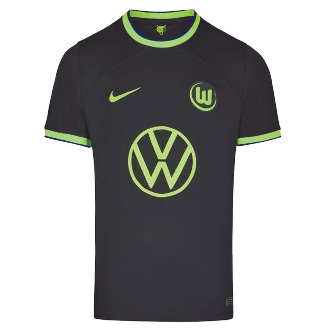 2022-2023 Wolfsburg Away Shirt (Your Name)