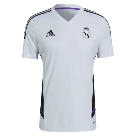 2022-2023 Real Madrid Training Shirt (White) (TCHOUAMENI 18)
