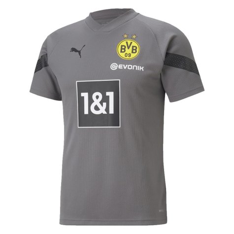 2022-2023 Borussia Dortmund Training Jersey (Smoked Pearl) (BELLINGHAM 22)
