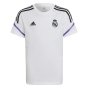 2022-2023 Real Madrid Training Shirt (White) - Kids (SERGIO RAMOS 4)
