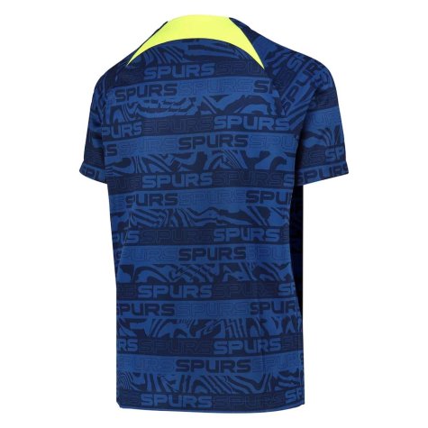2022-2023 Tottenham Pre-Match Training Shirt (Indigo) (BISSOUMA 38)