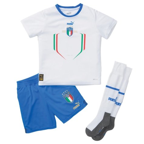 2022-2023 Italy Away Mini Kit (ZANIOLO 16)