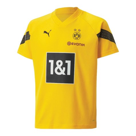 2022-2023 Borussia Dortmund Training Jersey (Yellow) - Kids (DAHOUD 8)