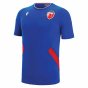 2022-2023 Red Star Belgrade Travel Cotton T-Shirt (Blue) (Your Name)