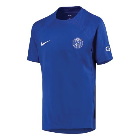 2022-2023 PSG Strike Training Shirt (Blue) - Kids (O DEMBELE 23)