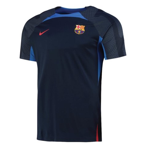 2022-2023 Barcelona Strike Training Shirt (Obsidian) (RAPHINHA 22)