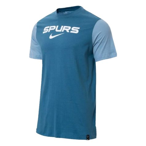 2022-2023 Tottenham Swoosh T-Shirt (Teal) (BISSOUMA 38)