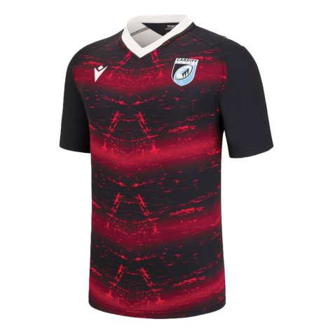 2022-2023 Cardiff Blues Rugby Training Shirt (Your Name)