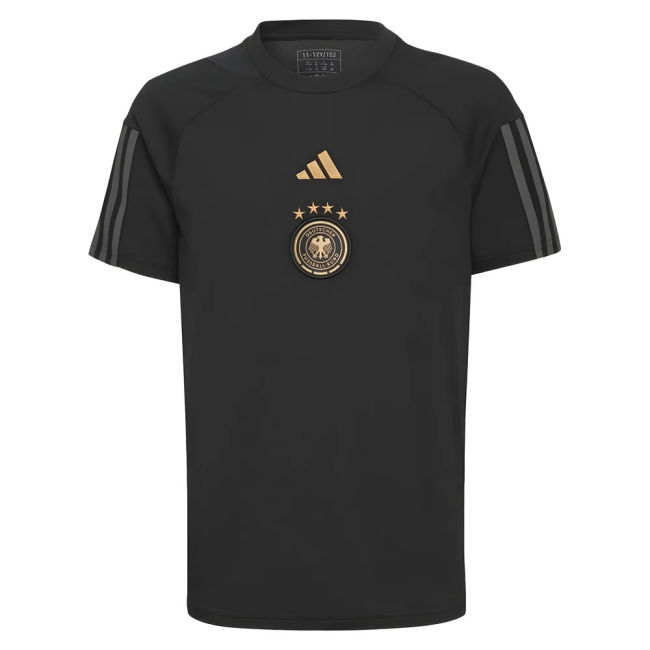 2022-2023 Germany Core Tee (Black) - Kids (BECKENBAUER 5)