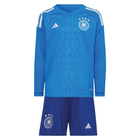 2022-2023 Germany Home Goalkeeper Mini Kit (Your Name)
