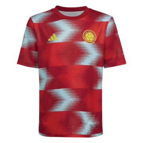 2022-2023 Colombia Pre-Match Shirt (Kids) (BACCA 7)