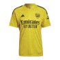 2022-2023 Arsenal Home Goalkeeper Shirt (Yellow) (Your Name)