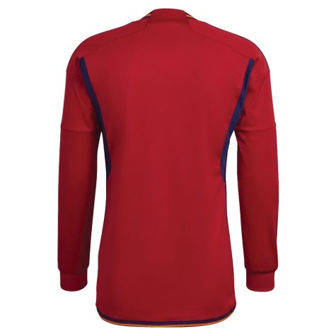 2022-2023 Spain Long Sleeve Home Shirt (E GARCIA 12)