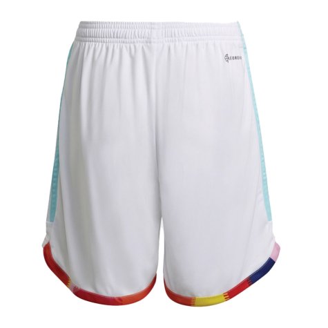 2022-2023 Belgium Away Shorts (White) - Kids