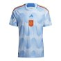 2022-2023 Spain Authentic Away Shirt (MORATA 7)