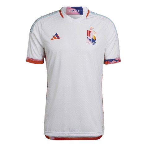 2022-2023 Belgium Authentic Away Shirt (E HAZARD 10)