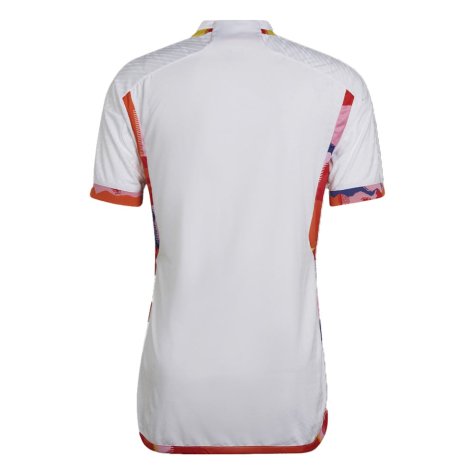 2022-2023 Belgium Authentic Away Shirt (E HAZARD 10)