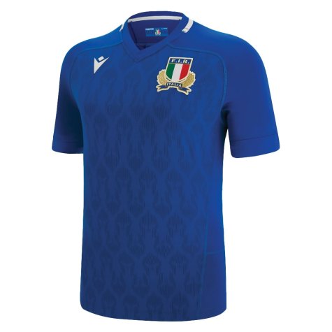 2022-2023 Italy Home Authentic Rugby Shirt (Your Name)