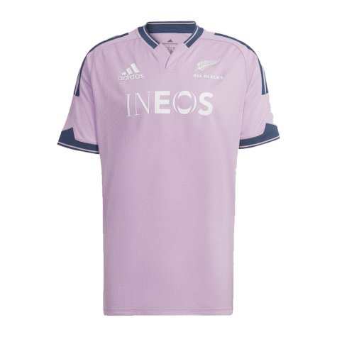 2022-2023 New Zealand All Blacks Training Jersey (Pink) (Your Name)