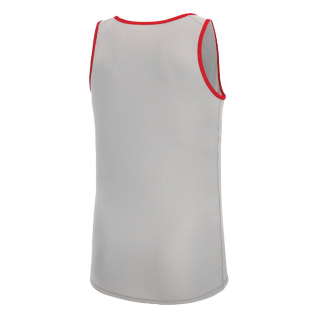 2022-2023 Wales WRU Training Poly Dry Singlet (Grey)