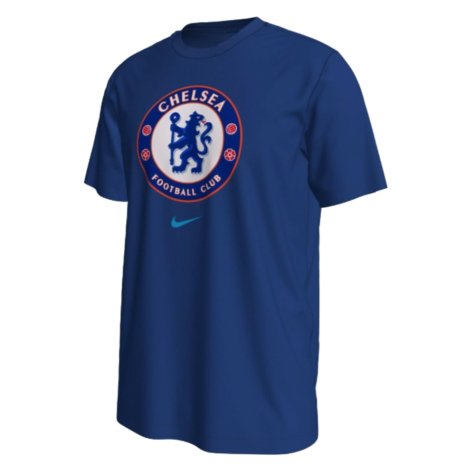 2022-2023 Chelsea Crest Tee (Blue) (B. Badiashile 4)