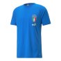 2022-2023 Italy Player Casuals Tee (Blue) (DI LORENZO 2)