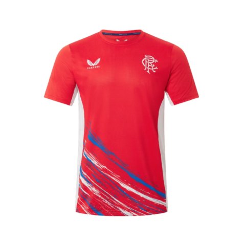 2022-2023 Rangers Matchday Short Sleeve T-Shirt (Red) (R MATONDO 17)