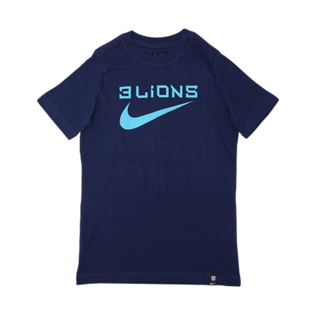 2022-2023 England Three Lions Tee (Navy) - Kids (Foden 20)