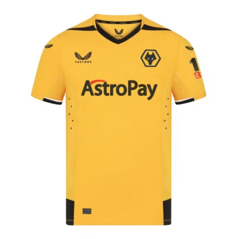 2022-2023 Wolves Home Pro Jersey (PODENCE 10)