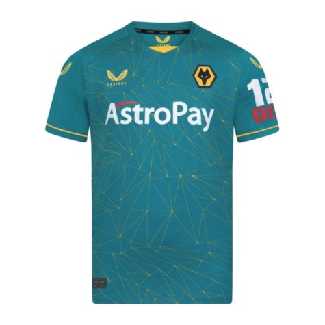 2022-2023 Wolves Away Pro Jersey (PODENCE 10)