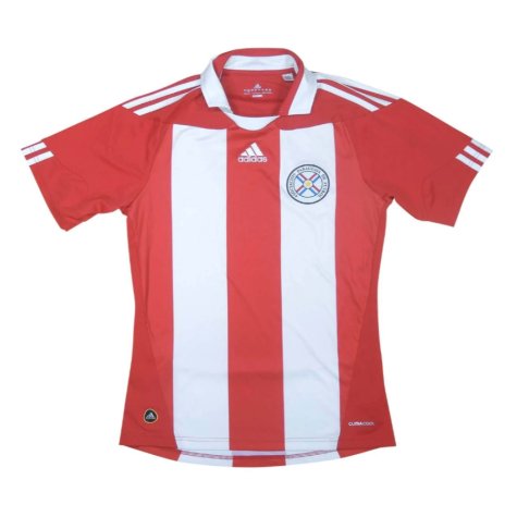 2010-2011 Paraguay Home Shirt (Riveros 16)