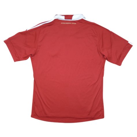 2010-2011 Denmark Home Shirt (Rommedahl 19)