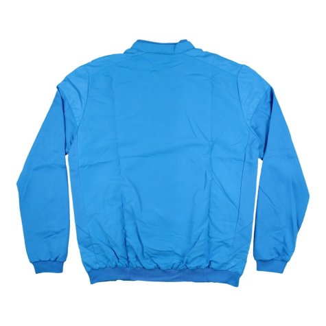 2022-2023 Italy Rugby Full Zip Travel Top (Blue)