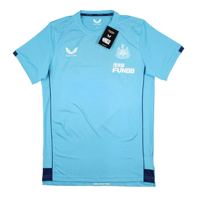 2022-2023 Newcastle Coaches Travel Tee (Sky Blue) (SAINT MAXIMIN 10)