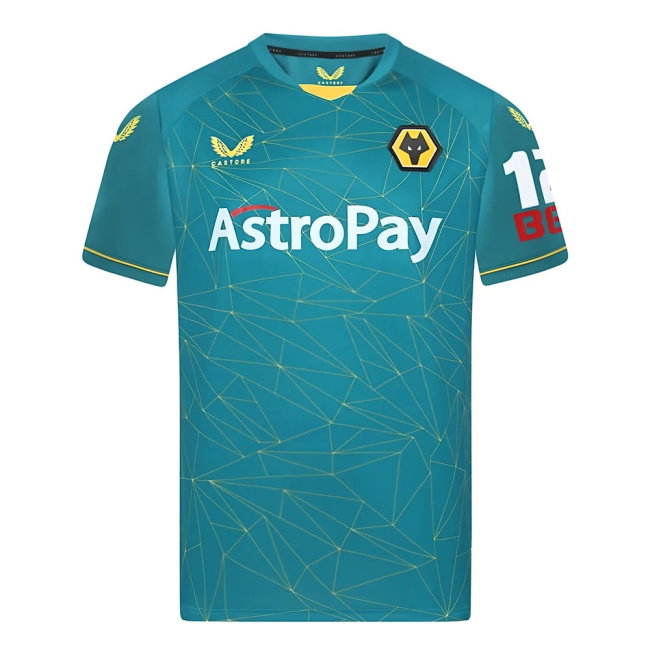 2022-2023 Wolves Away Shirt (Your Name)
