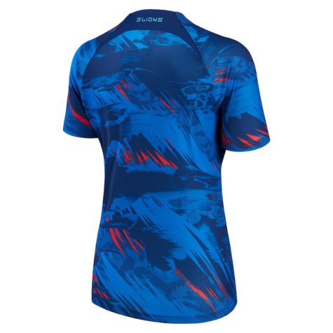 2022-2023 England Pre-Match Shirt (Blue) - Ladies