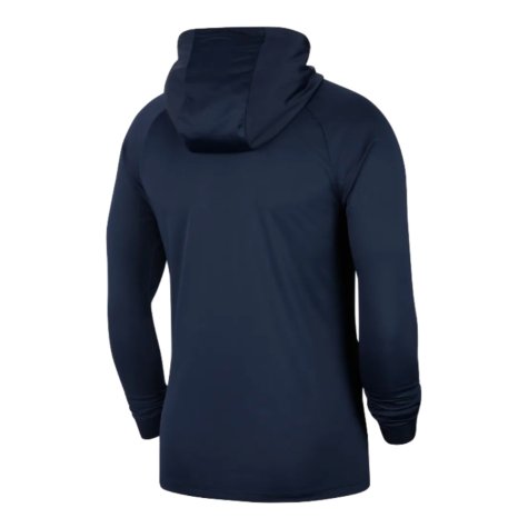 2022-2023 Portugal Dri-Fit Hooded Tracksuit (Navy)