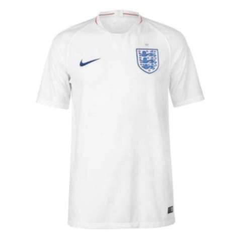 2018-2019 England Authentic Home Shirt (Lingard 7)