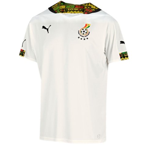 2014-2015 Ghana Home Shirt (A GYAN 3)