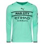 2021-2022 Manchester City Third LS Goalkeeper Shirt (Your Name)