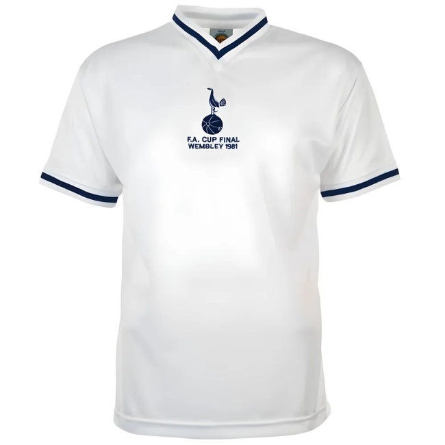 Tottenham Hotspur 1981 FA Cup Final Retro Shirt