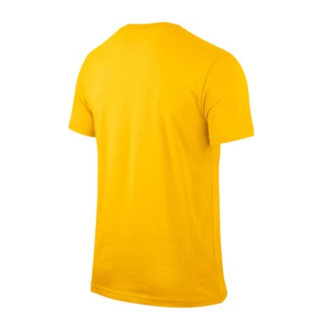 2014-2015 Brazil Core Crest Tee (Yellow) (Your Name)