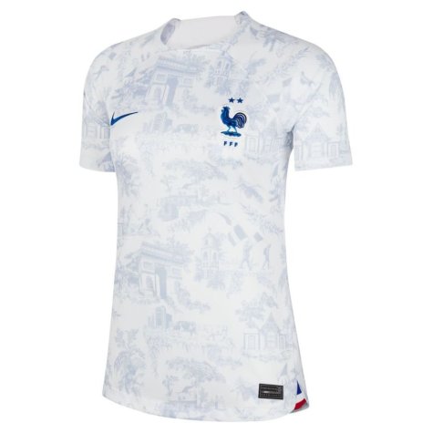 2022-2023 France Away Shirt (Ladies) (Mbappe 10)